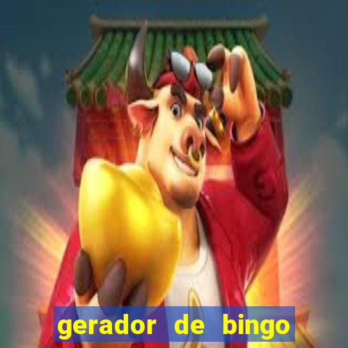 gerador de bingo de palavras